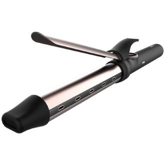Cecotec Arricciacapelli de manuale Bamba SurfCare Epic Curly Sphere 32 mm de ceramica e tormalina, impostazione della temperatura de (120&ordm;C-210&ordm;C) e display