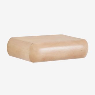 Sklum Pack De 2 Mesitas De Noche Flotantes 40x20 Cm En Madera Carmen Sklum