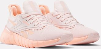 Reebok Trainingsschuh REEBOK NANO GYM, Damen, Gr. 39, pure pink, future peach, Synthetik, Textil, Schuhe Trainingsschuh