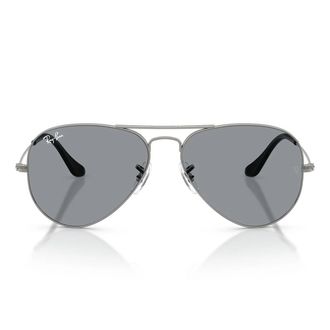 Ray-Ban Sunglasses Rb3025 004/R5 Aviator Gunmetal/Gray Unisex