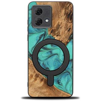 OEM Funda Bewood Unique Para Motorola G84 5g - Turquesa Con Magsafe
