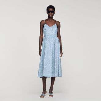 Sandro Sequined maxi dress