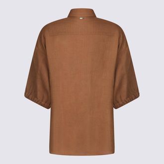 Herno Womens Shirts Brown _vi Li