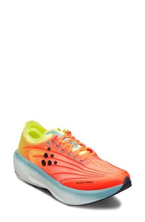 Craft Nordlite Tempo Running Shoe in Shock-Flumino at Nordstrom, Size 6.5