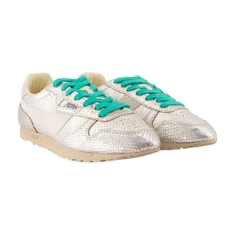 Autry Windspin Low Sneaker - Silver