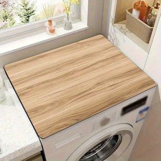 OEM Alfombrilla Para Lavadora - 50 X 60 Cm - Universal - Estilo Madera