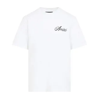 Amiri Hombre, Camisetas, Blanco, Talla: XL