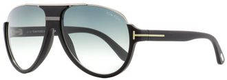 Tom Ford Mens Sunglasses TF334 Dimitry 02W Matte Black/Ruthenium 59mm