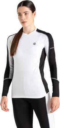 Dare 2B Dare 2B Dames/Dames Exchange III Fair Isle Base Layer Set (Zwart, Wit)