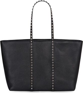 Valentino Garavani Shopping Rockstud Leather Bag