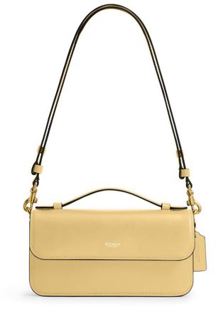 Coach Elora Leather Cross-body bag - Cream - One Size