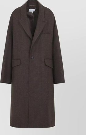 Maison Margiela wool oversized checked coat