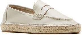 La Canadienne Cash City Dry Waterproof Espadrille Loafer in White at Nordstrom Rack, Size 10