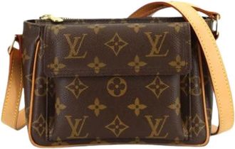 Louis Vuitton Pre-owned Cross Body Bags, female, Brown, Size: ONE SIZE Pre-owned Vintage Monogram Shoulder Bag