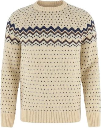 Fj&auml;llr&auml;ven &Ouml;vik Knit Sweater Wollpullover f&uuml;r Herren | beige