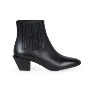 Diesel D-Texanne Enkellaarsjes - Dames - Schoenen - Zwart - Maat: 37 EU Leer
