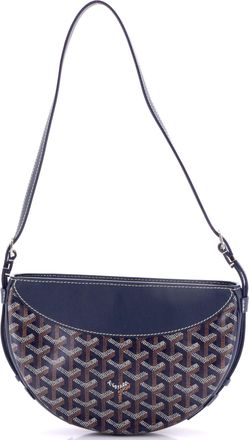 Goyard Hirondelle Shoulder Bag Coated Canvas and Leather