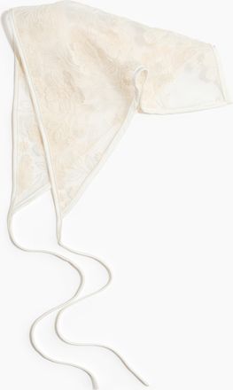 H&M Haartuch aus Spitze - Weiss
