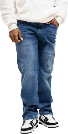 XPLCT Studios Blauwe Sapphire Heren Jeans - Heren - Regular Fit Jeans - Blauw - W30 - Katoen - Jeans