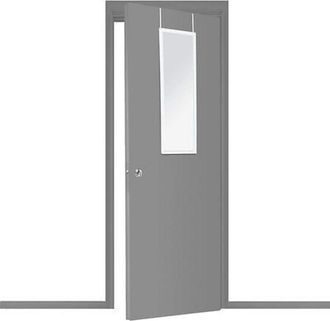 OEM Espejo De Puerta Firsty 34x94cm Para Colgar Blanco
