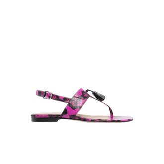Scarosso Flat Sandals, female, Pink, Size: 8 1/2 US Emma Sandals