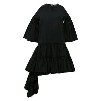 J.W.Anderson Short Dresses, female, Black, Size: XS Ruffle Dress