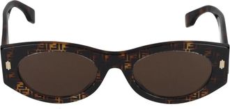 Fendi unisex, Accessoires, Bruin, Maat: 52 MM
