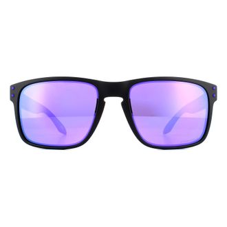 Oakley Mens Sunglasses Holbrook OO9102-K6 Matte Black Prizm Violet - One Size