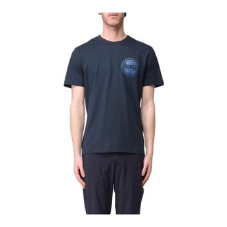 Colmar T-Shirts, male, Blue, Size: L Logo T-Shirt
