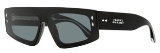 Isabel Marant Womens Tapered Flat Top Sunglasses IM0169/G/S 807IR Black 66mm