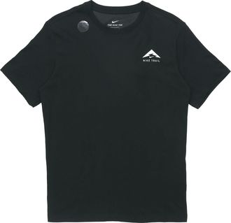 Nike Trail Printing Athleisure Casual Sports Short Sleeve Black CT5811-010