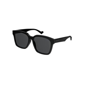 Gucci Gg 0965Sa Zonnebril - Heren - Zonnebrillen - Zwart - 57 MM - Nylon - Accessoires
