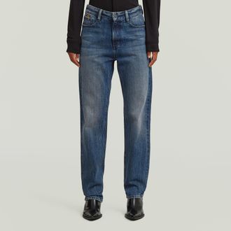 G-Star Iggie Straight Jeans - Donkerblauw - Dames