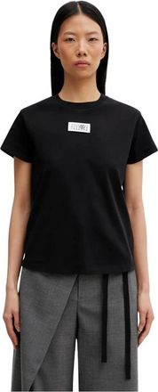 Maison Margiela Mujer, Camisetas, Negro, Talla: S