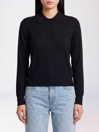 Golden Goose Polo in maglia a maniche lunghe in pura lana vergine