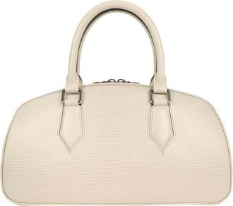 Louis Vuitton Jasmin Bag Epi Leather Ecru Leather Handbag (Pre-Owned)