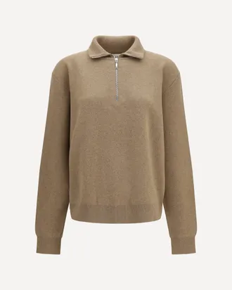 R&oacute;he Wool and cashmere polo Sweater Female 36
