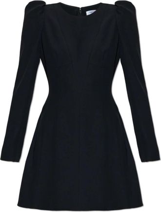 Alexander McQueen Jurk met lange mouwen - Dames - Korte kleedjes - Zwart - S - Kleedjes