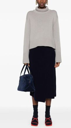 Lisa Yang Fleur Sweater In Oyster