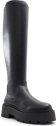 Aldo Carelden Knee High Platform Boot in Black at Nordstrom, Size 8.5