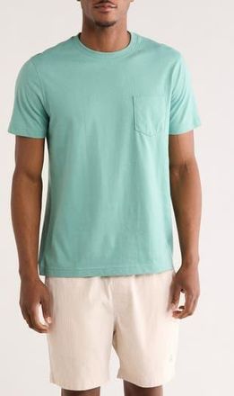 Brooks Brothers Crewneck Pocket T-Shirt in Green at Nordstrom Rack, Size Xx-Large