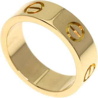 Cartier Love Yellow Gold (18K) Band Ring (Pre-Owned)