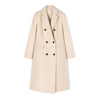 Motivi Dames, Mantels, Beige, Maat: S Wol