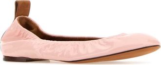 Lanvin Womens Pink Leather Ballerinas - Size EU 38