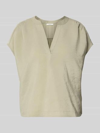 OPUS Blusenshirt aus Modal-Mix Modell Sawoko in Oliv, Gr&ouml;&szlig;e 44