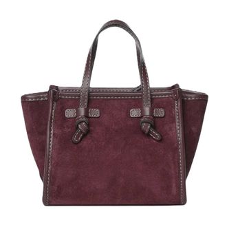 Gianni Chiarini Miss Marcella Leren Tas - Dames - Tassen - Bruin - Maat: ONE Size Zijde