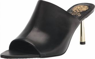 Vince Camuto Pileesa Heeled Sandal In Black/gold