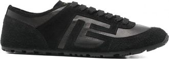 Balmain RACER 45 SUEDE SNEAKERS Size: 45, colour: BLACK