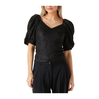 Freebird by Steven Tops, Dames, Zwart, XS, Polyester, Tissa Top