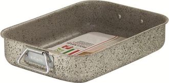 Trade Shop Trade Shop - Hoja De Hornear Rostira Tejido Antideslizante Raerriente Raphn No Pfoa 25-30-35 Cm Con Asas - -25 Cm